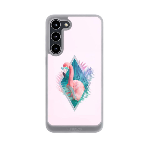 Samsung Galaxy S23+ NIVOpure Tropische Pflanzen Flamingo