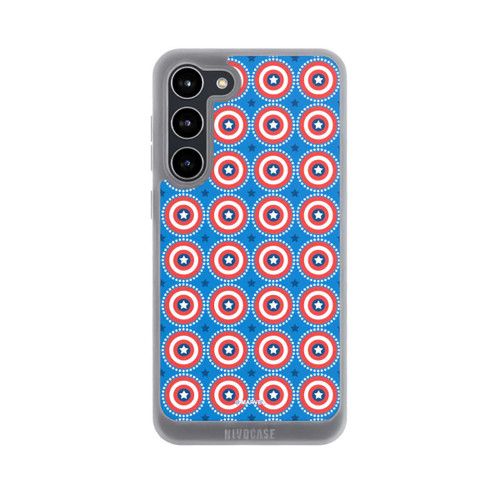 Samsung Galaxy S23+ NIVOpure Captain American Shield Pattern