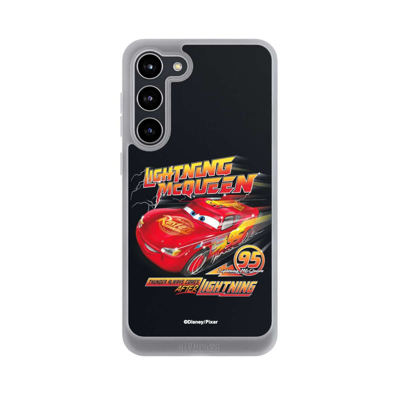 Galaxy S23 + NIVOpure Cars Lightning McQueen Thunder Always Comes After Lightning