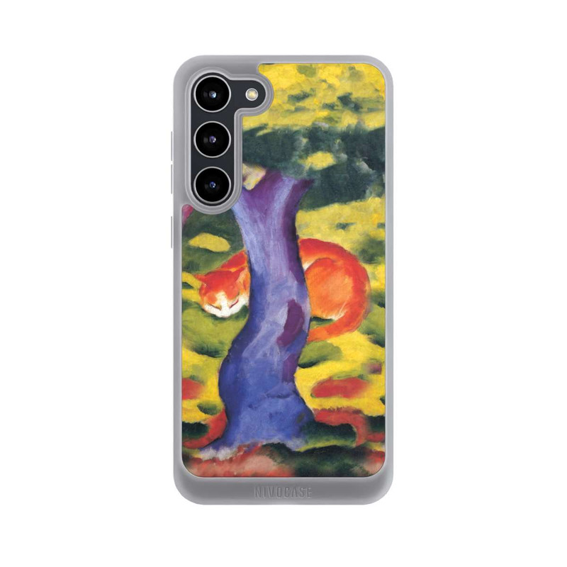 Galaxy S23 + NIVOpure Katze hinter Einem Baum von Franz Marc