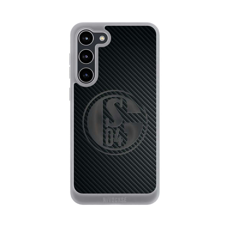 Galaxy S23 + NIVOpure Schalke 04 Carbon Look