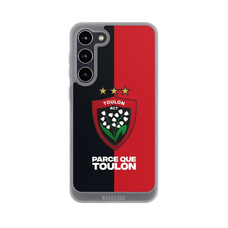Galaxy S23 + NIVOpure RCT Logo Red Black