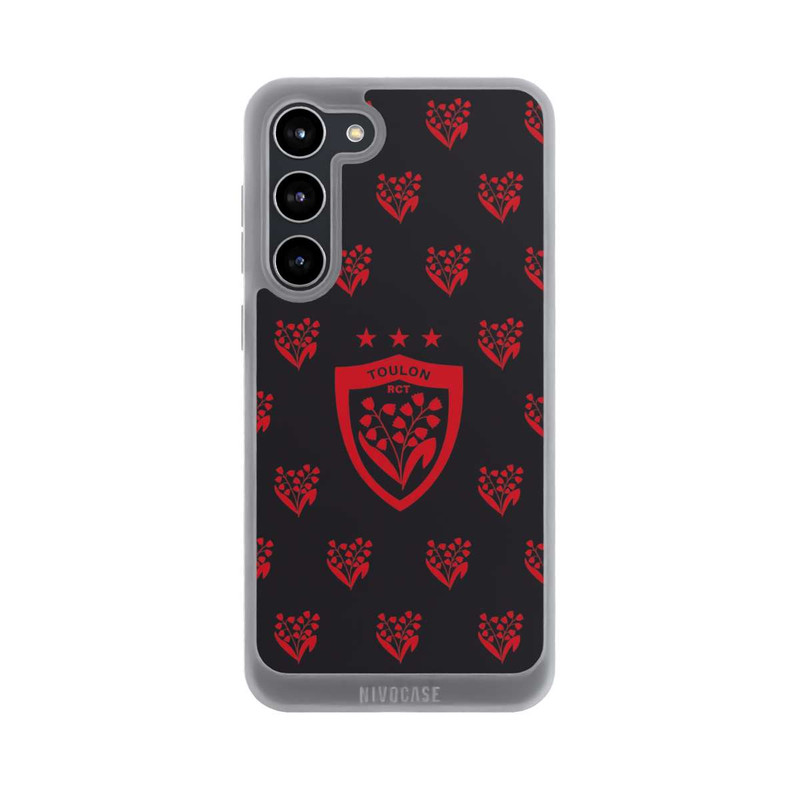 Galaxy S23 + NIVOpure Maiglöckchen Pattern Rot RCT