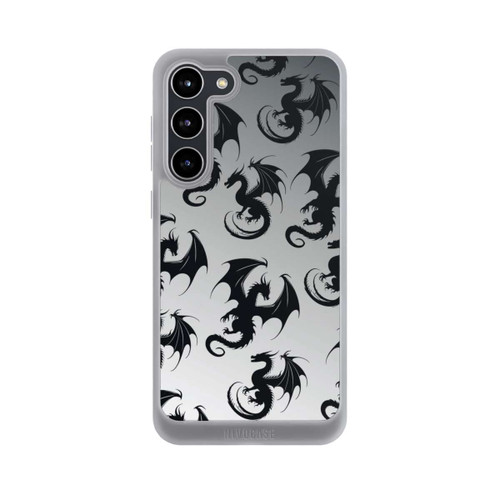 Samsung Galaxy S23+ NIVOpure Dragon Pattern Grey