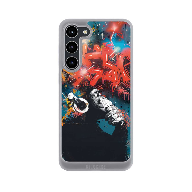 Galaxy S23 + NIVOpure Chimp Stereo Grafitti