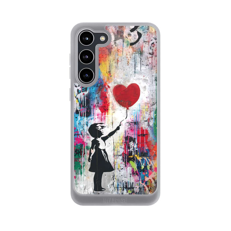 Galaxy S23 + NIVOpure Balloon Girl Colorful