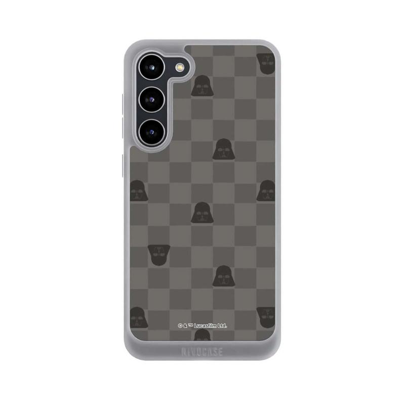 Galaxy S23 + NIVOpure Darth Vader Schachbrettmuster Schwarz