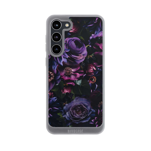 Samsung Galaxy S23+ NIVOpure Dunkle Lila Blüten 