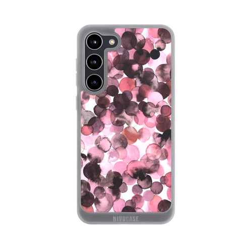 Samsung Galaxy S23+ NIVOpure Purple Dots Watercolor