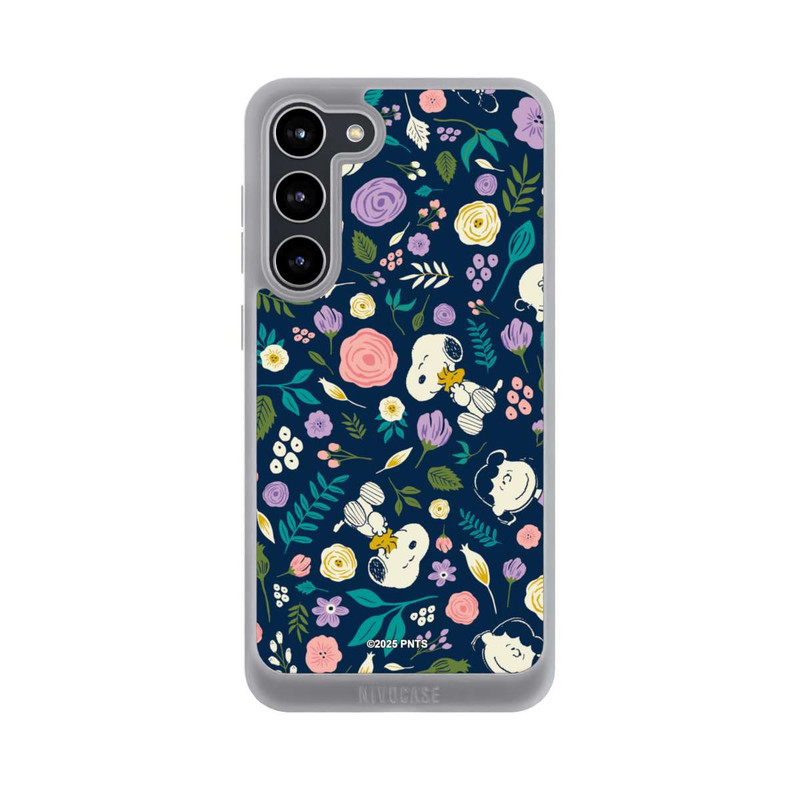 Galaxy S23 + NIVOpure Peanuts Dark Flower Pattern