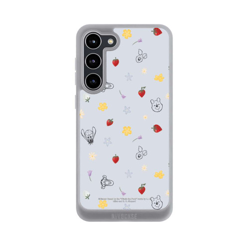 Samsung Galaxy S23+ NIVOpure Winnie the Pooh and Friends Strawberry Pattern Blue