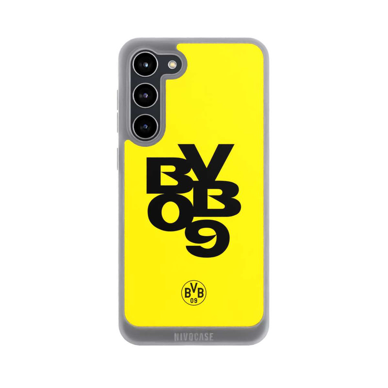 Galaxy S23 + NIVOpure BVB09 Schwarz Gelb