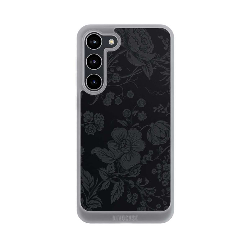 Galaxy S23 + NIVOpure Fleur Foncée Look Vintage