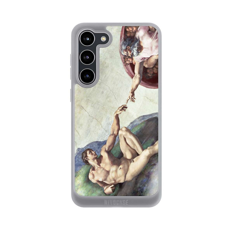 Galaxy S23 + NIVOpure Michelangelo Buonarroti Erschaffung von Adam