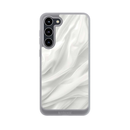 Samsung Galaxy S23+ NIVOpure White Satin Smooth Texture With AI