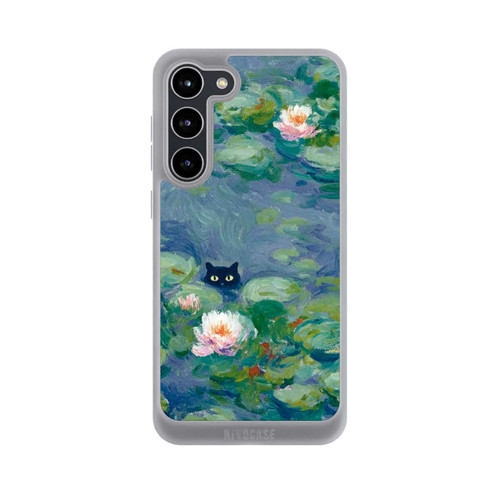 Samsung Galaxy S23+ NIVOpure Katze im Teich Gemälde Impressionismus