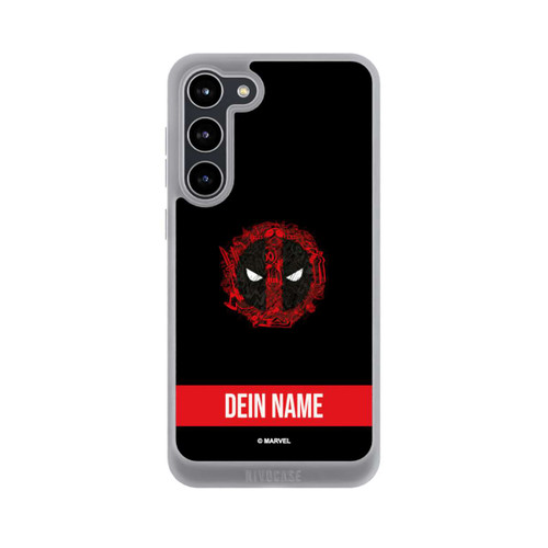 Samsung Galaxy S23+ NIVOpure Deadpool Logo Personalisierbar