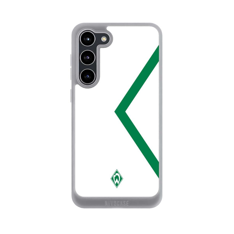 Galaxy S23 + NIVOpure Werder Bremen Rautenelement Grün