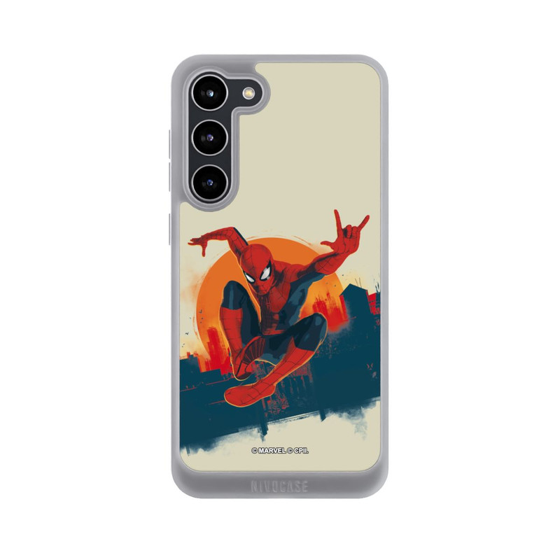 Galaxy S23 + NIVOpure Spider-Man Hero Force beige