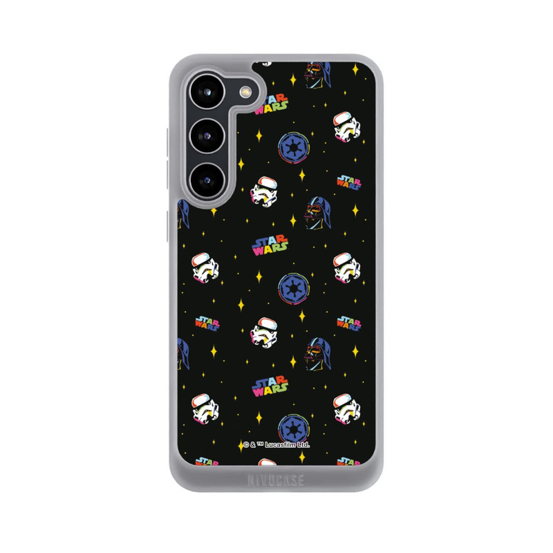 Galaxy S23 + NIVOpure Star Wars Pattern Colourful
