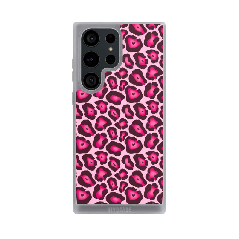 Galaxy S23 Ultra NIVOpure Léopard rose