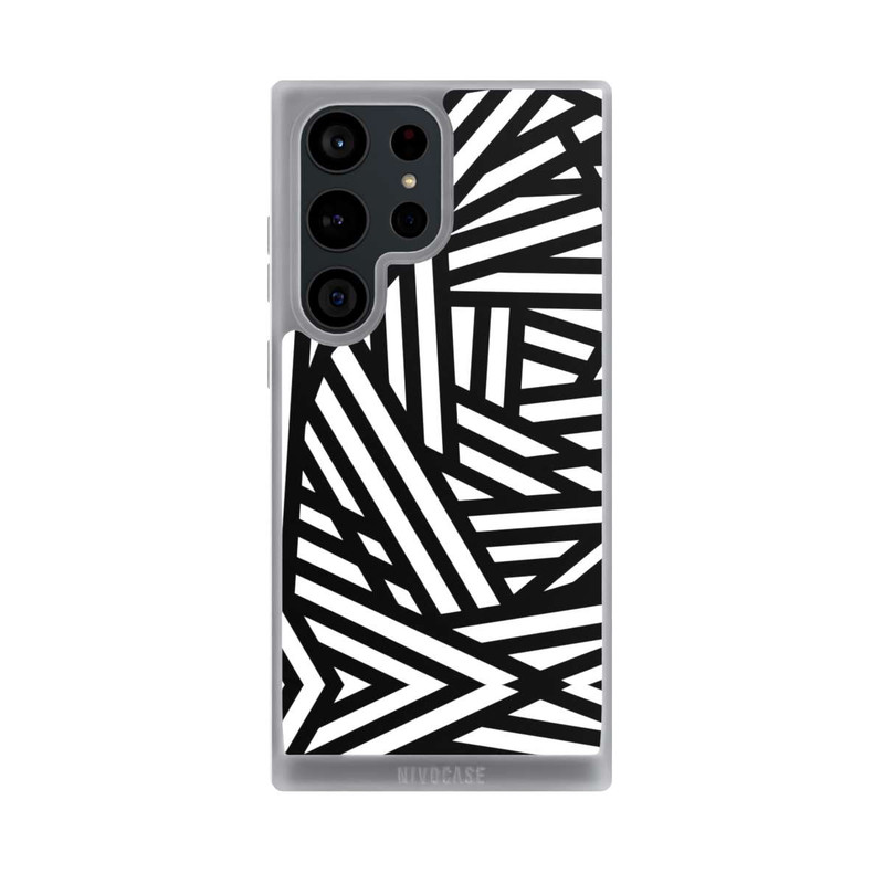 Galaxy S23 Ultra NIVOpure Einfach schwarz und weiß1