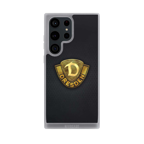 Samsung Galaxy S23 Ultra NIVOpure Goldenes Logo Look Dynamo Dresden