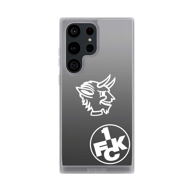 Galaxy S23 Ultra NIVOpure Teufelskopf FCK auf Schwarz