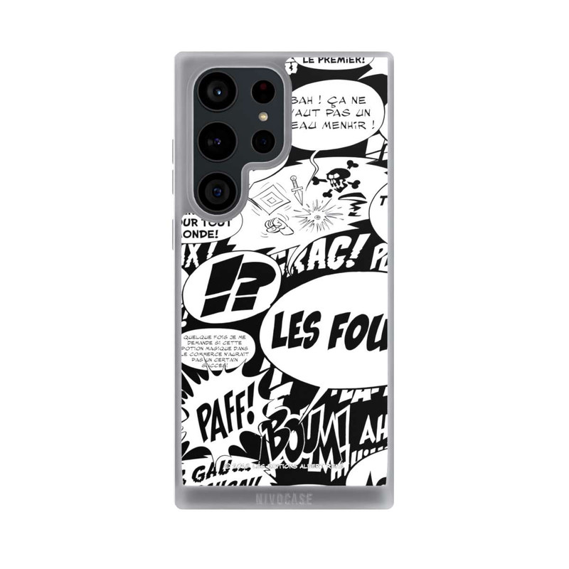 Galaxy S23 Ultra NIVOpure Speech Bubbles Asterix Black