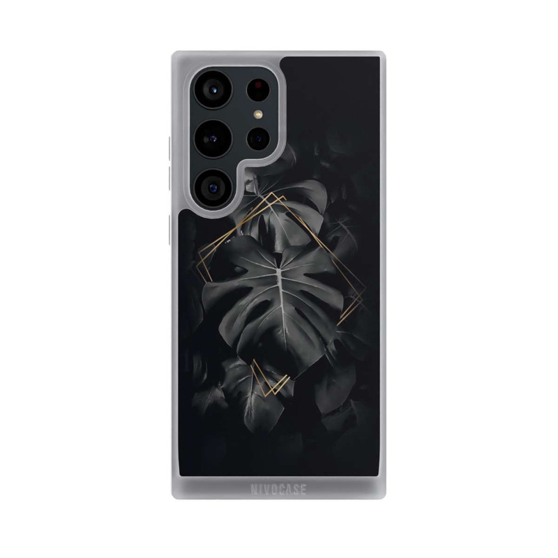 Galaxy S23 Ultra NIVOpure Black Leaves