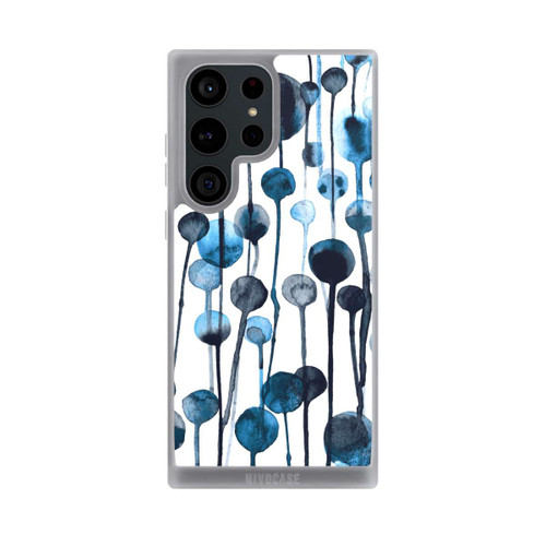 Samsung Galaxy S23 Ultra NIVOpure Tropfende Punkte blau