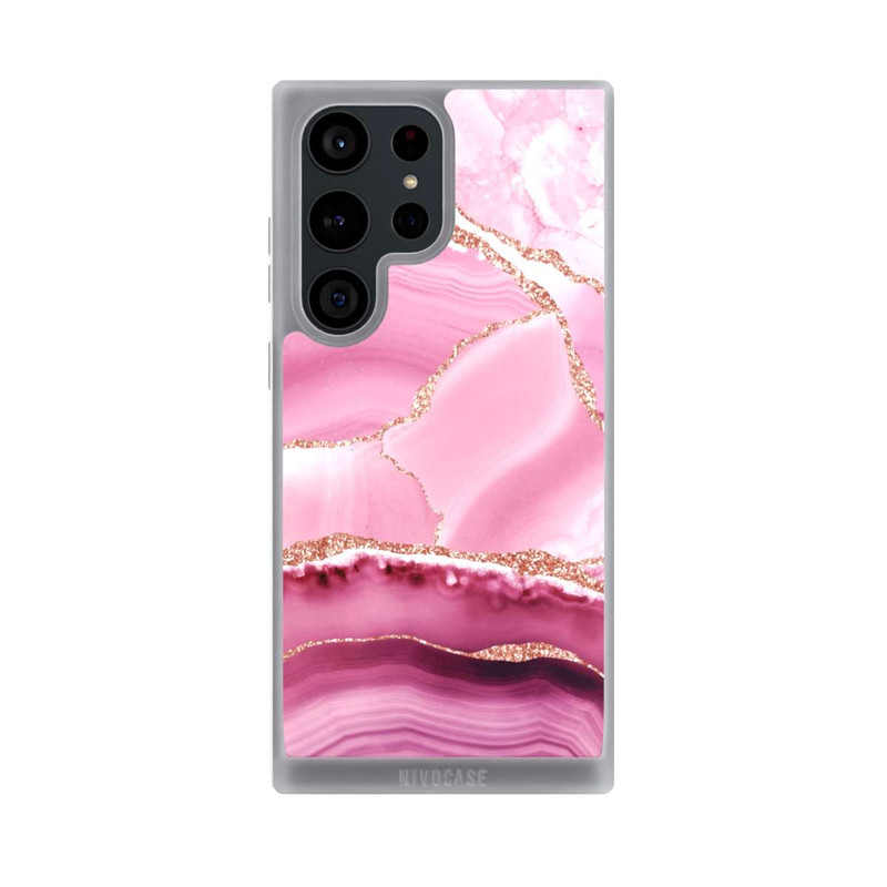Galaxy S23 Ultra NIVOpure Mermaid Marble Pink