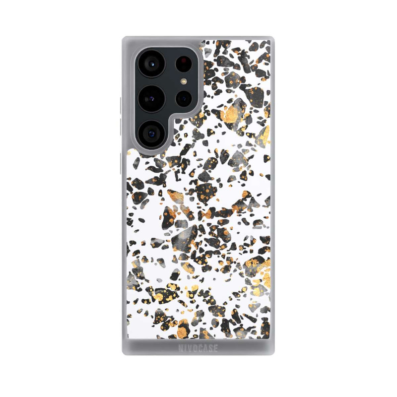 Galaxy S23 Ultra NIVOpure Gold Speckled Terrazzo