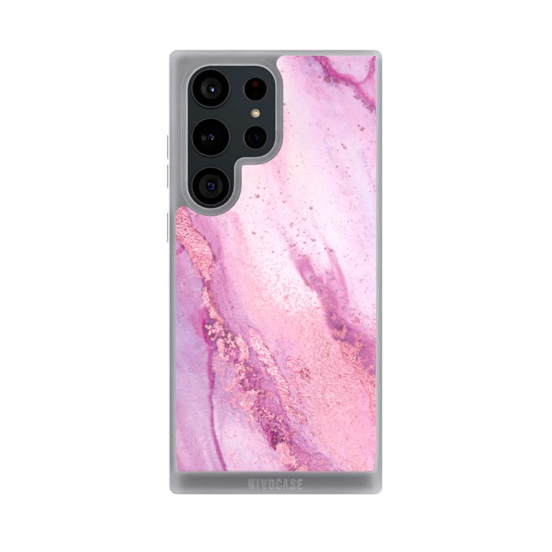 Galaxy S23 Ultra NIVOpure Lila Marmorwand