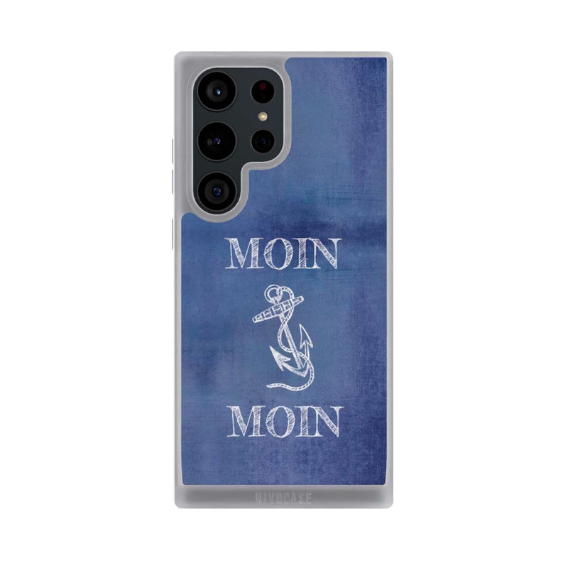 Galaxy S23 Ultra NIVOpure Moin Anker grunge blau