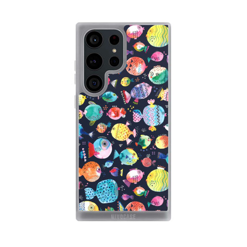 Samsung Galaxy S23 Ultra NIVOpure Strandkugelfische Kinder Marineblau