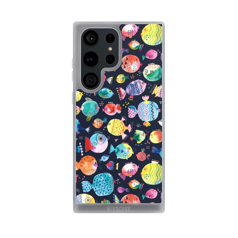 Galaxy S23 Ultra NIVOpure Plage Puffer poissons Enfant Marine