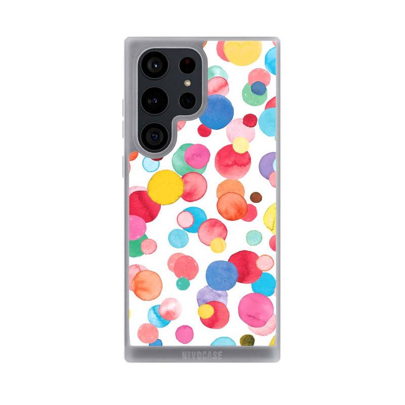 Galaxy S23 Ultra NIVOpure Aquarelle à pois d’été