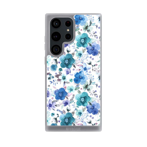 Samsung Galaxy S23 Ultra NIVOpure Winterblumensträuße Blau
