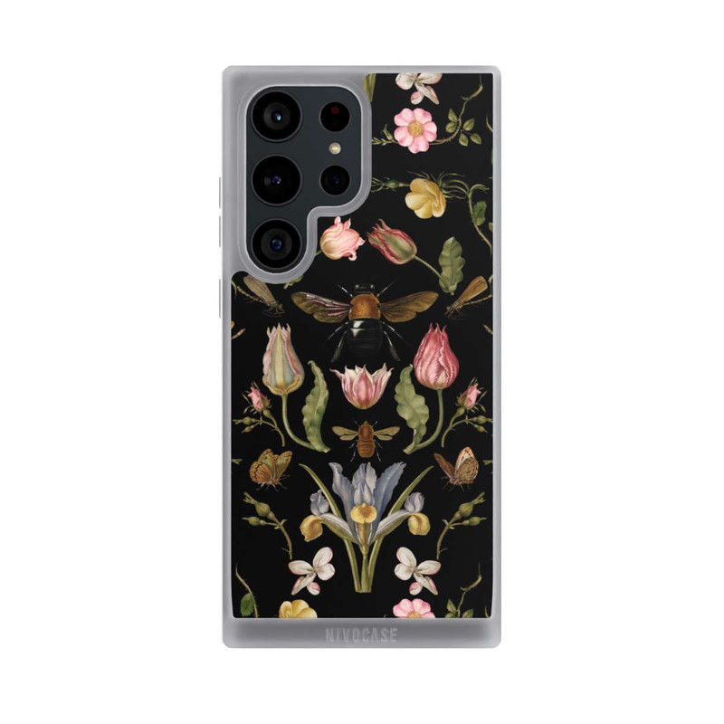 Galaxy S23 Ultra NIVOpure Wild Flower and Bee Black