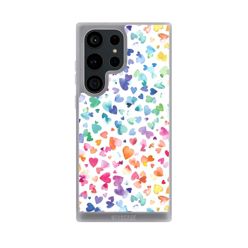 Galaxy S23 Ultra NIVOpure Liebesherzen aquarell