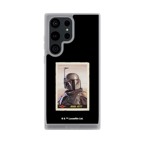 Samsung Galaxy S23 Ultra NIVOpure Boba Fett Badges Black Background