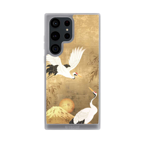 Samsung Galaxy S23 Ultra NIVOpure Kraniche Gold Japan 1