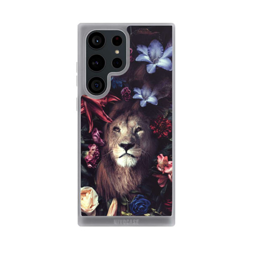 Samsung Galaxy S23 Ultra NIVOpure Löwe Blumenrahmen