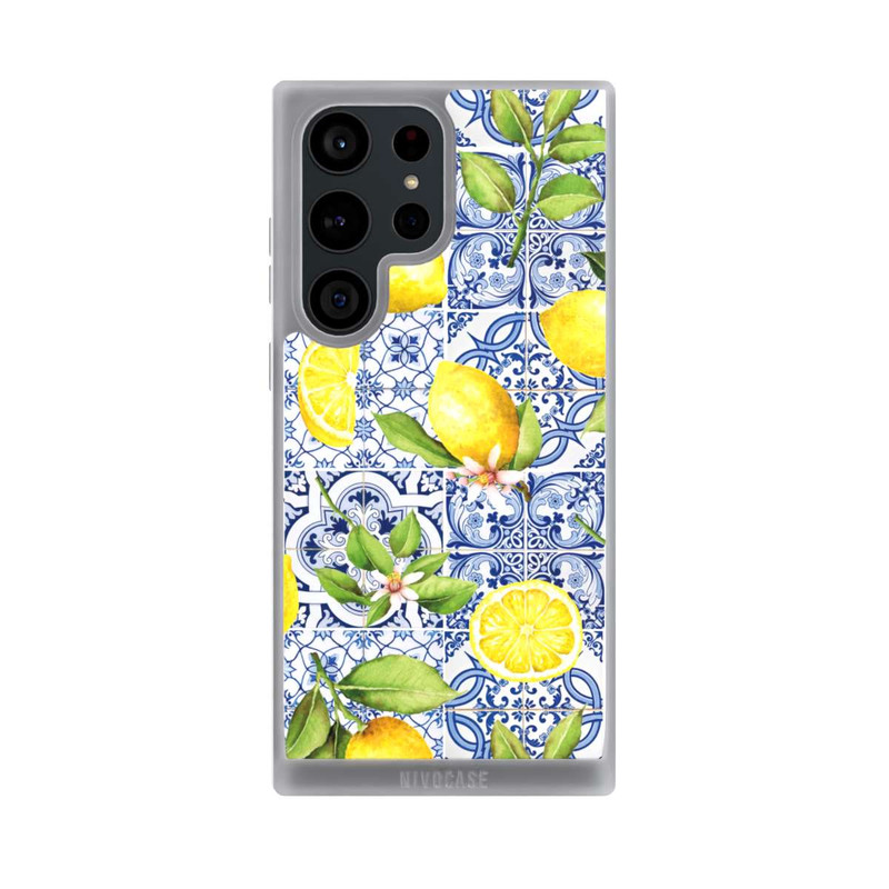 Galaxy S23 Ultra NIVOpure Greek Lemon Pattern Amalfi Coast