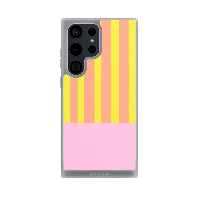 Galaxy S23 Ultra NIVOpure Neonfarbige Streifen