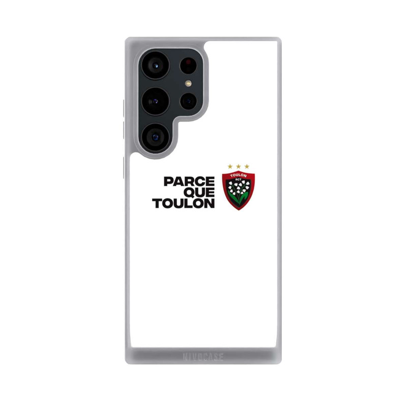 Galaxy S23 Ultra NIVOpure RC Toulonnais PQT Blanc