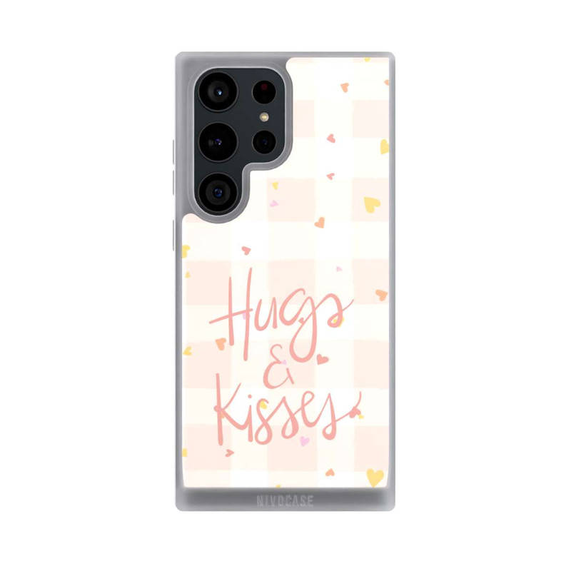 Galaxy S23 Ultra NIVOpure Hugs And Kisses Pfirsisch