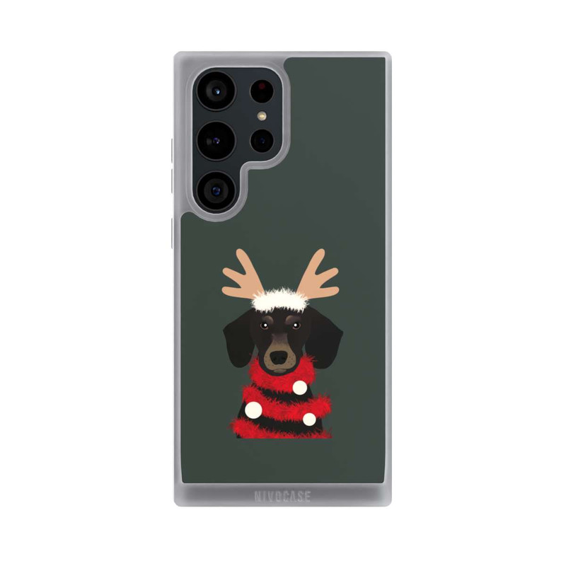 Galaxy S23 Ultra NIVOpure weihnachtlicher Dackel