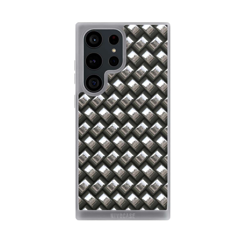 Galaxy S23 Ultra NIVOpure Glamour Silver Metal